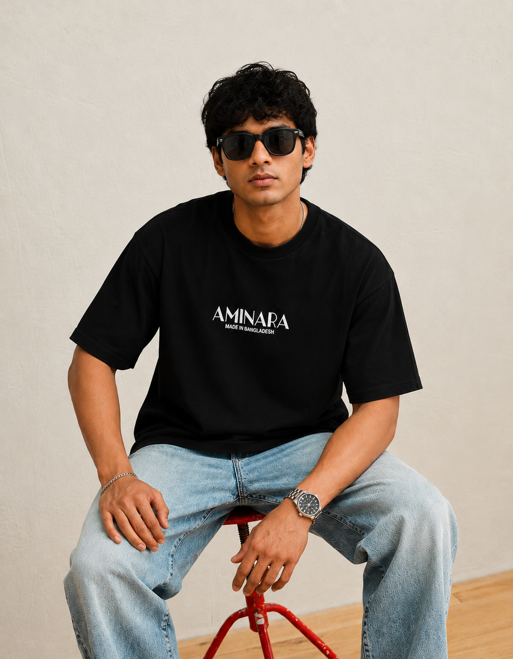 Men's Oversized SYLHET GRAPHICS Tee
