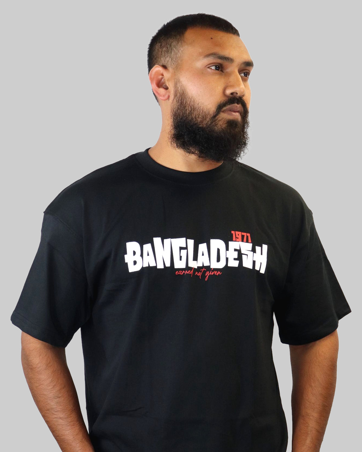 AMINARA Relaxed Fit BANGLADESH 1971 Graphic Tee