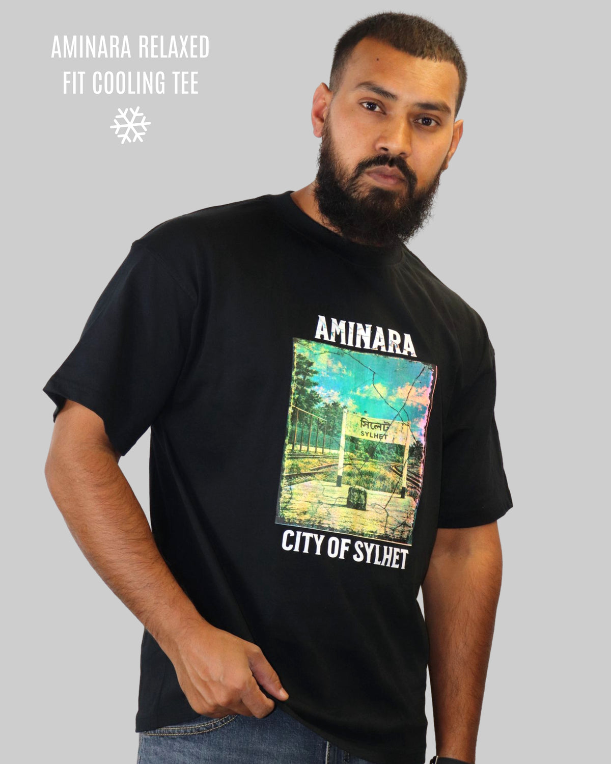 AMINARA Men's SYLHET Graphic Tee