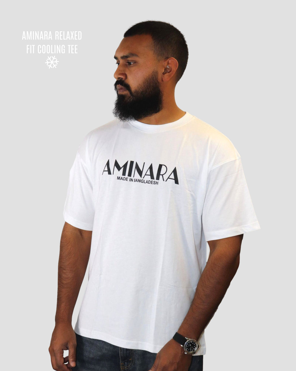 AMINARA Relaxed fit SIGNATURE Tee