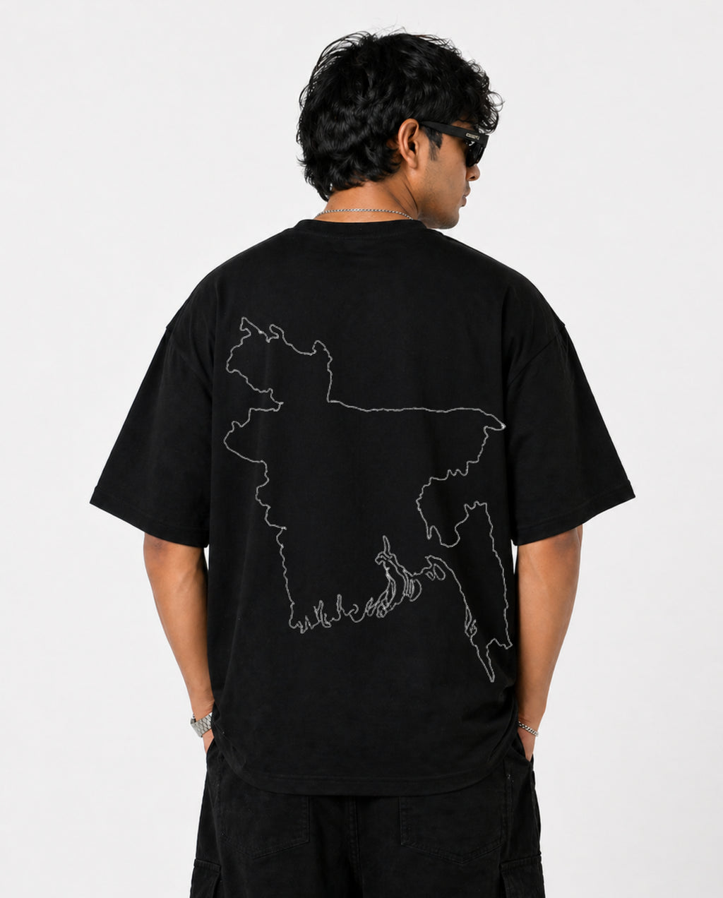 Men's Oversized BANGLADESH 1971 graphic Tee